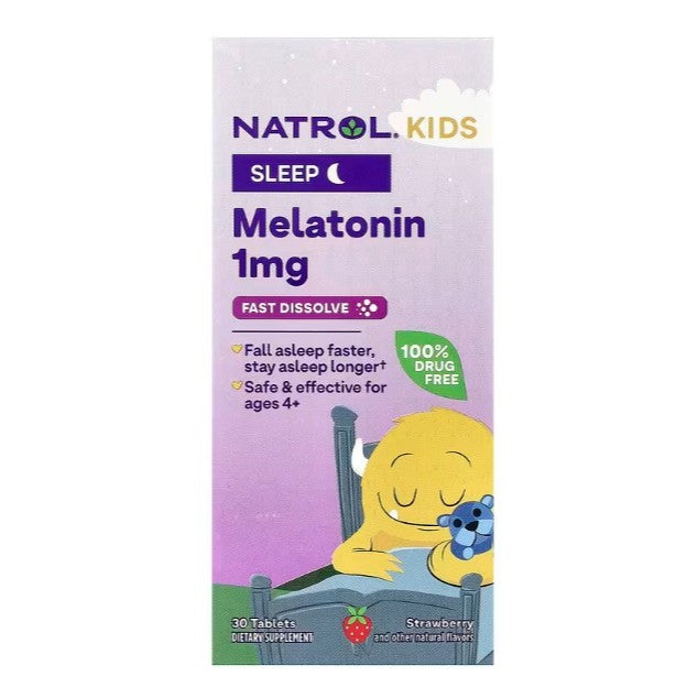 LittleSunshine | Natrol, Kids, Melatonin Gummies, Ages 4+, Raspberry,  Sleep +® Calm, 100%Drug Free