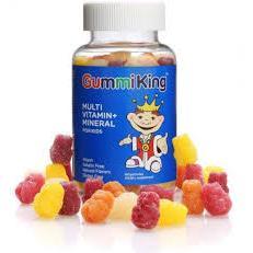 USA Supplements | GummiKing, Multi Vitamin + Mineral Gummies for Kids ( Supports Immune System )