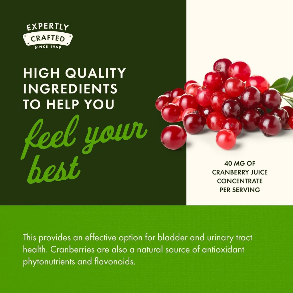 HealthilyYou | Swanson Cranberry & Cranberry, Whole Fruit Concentrate, Softgels Urinary Tract Health