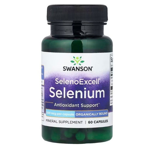 Healthily You | Swanson, SelenoExcell®, Selenium, 200 mcg, 60 Capsules Antioxidant Support