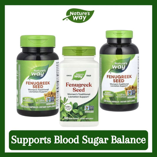 Nature's Way, Fenugreek Seed ( Supports Blood Sugar Balance & Bowel Regularity )