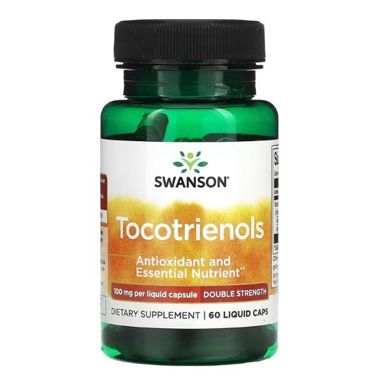 Healthily You | Swanson, Tocotrienols, 100 mg, 60 Liquid Caps Antioxidant and Essential Nutrient