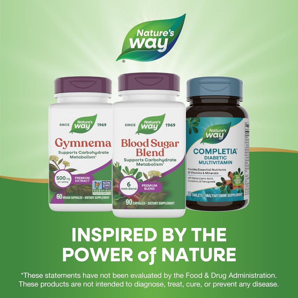 Nature's Way, Blood Sugar Support ( Supports Healthy Blood Sugar Levels & Antioxidant Protection )
