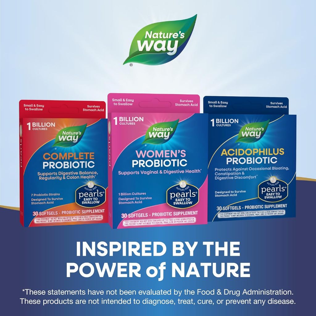 Nature's Way, Women's Probiotic ( Digestive Health, Urinary Tract Support & Immune System Support )