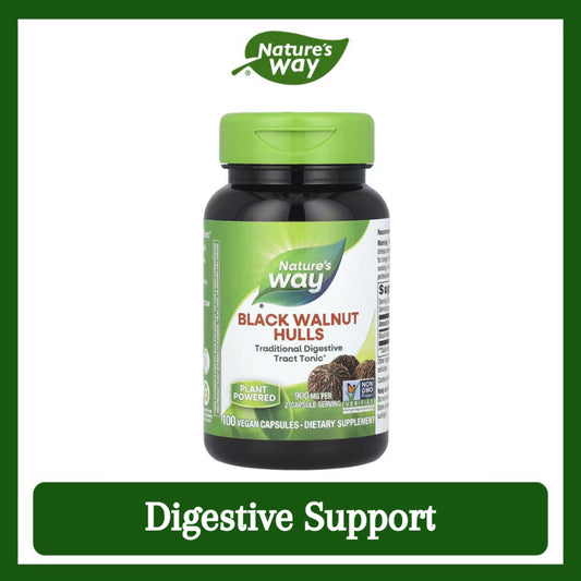 Nature's Way, Black Walnut Hulls ( Helps Soothe Digestive Tract & Supports Natural Detox Process )