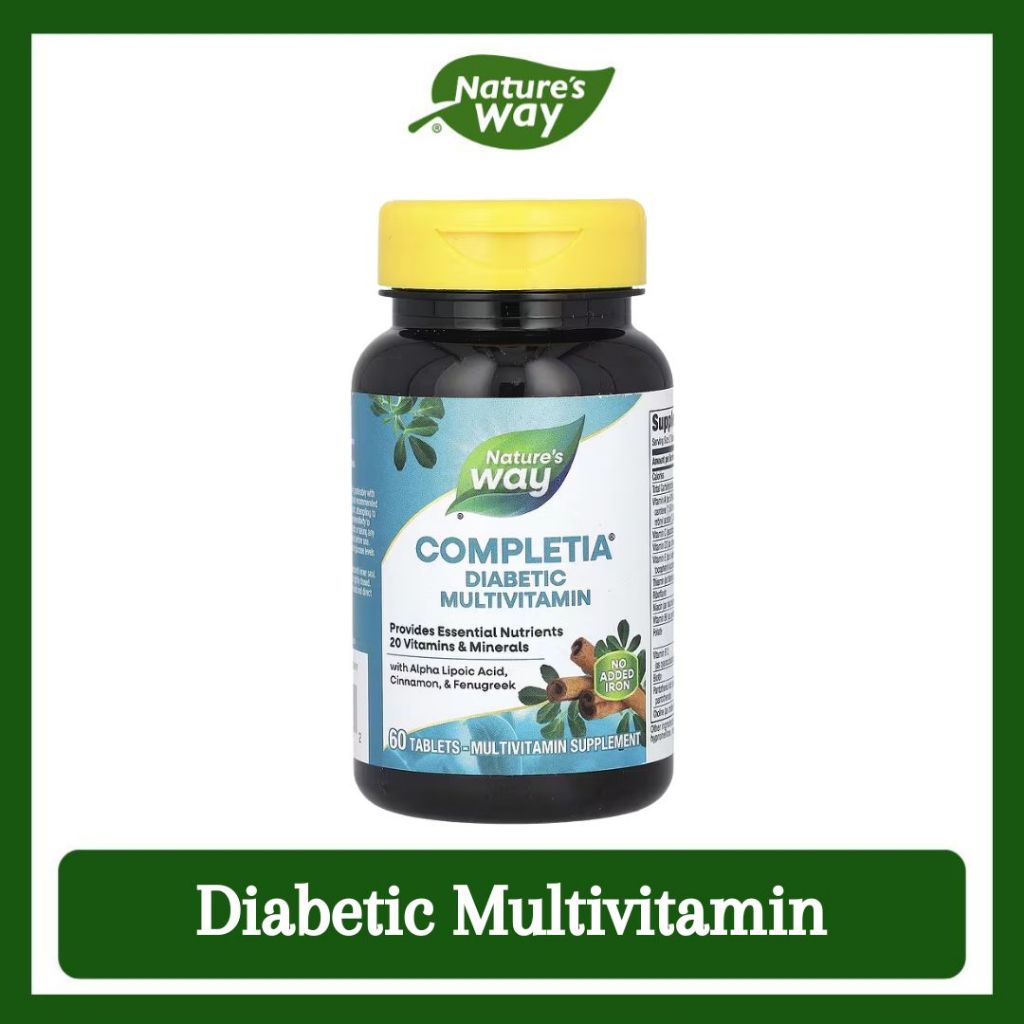 Nature's Way, Completia ( Supports Immune Health & Diabetic Multivitamin )
