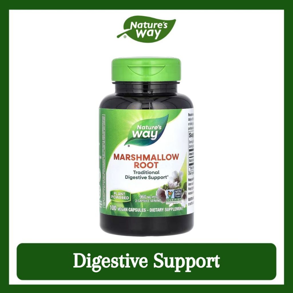 Nature's Way, Marshmallow Root ( Traditionally Used to Soothe Digestive Discomfort )