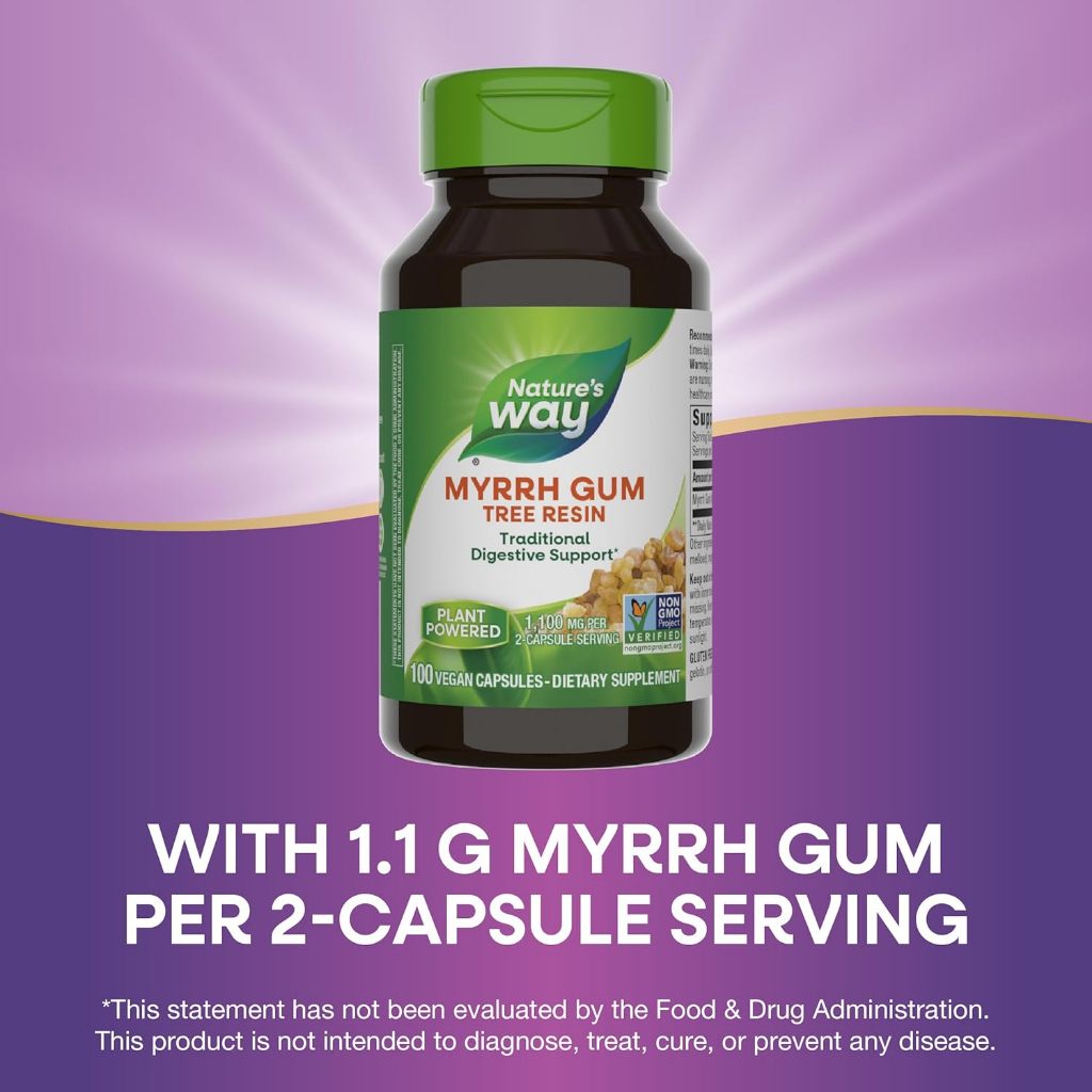 Nature's Way, Myrrh Gum, Tree Resin ( Digestive Support & Antioxidant Properties )