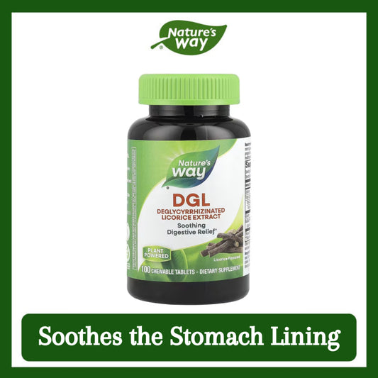 Nature's Way, DGL ( Soothes the Stomach Lining & Immune Support )