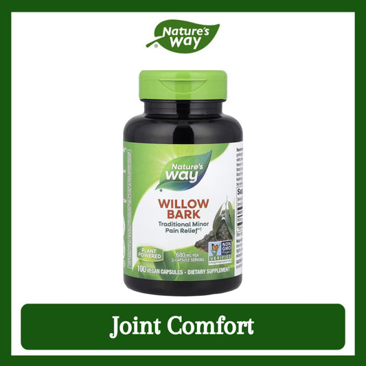 Nature's Way, Willow Bark ( Joint Comfort & Anti-Inflammatory Support )