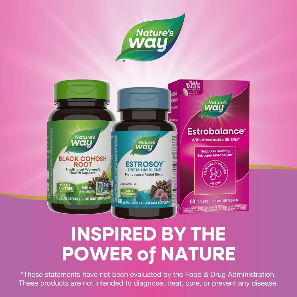 Nature's Way, EstroSoy™, Premium Blend ( Perimenopause & Menopause Support )