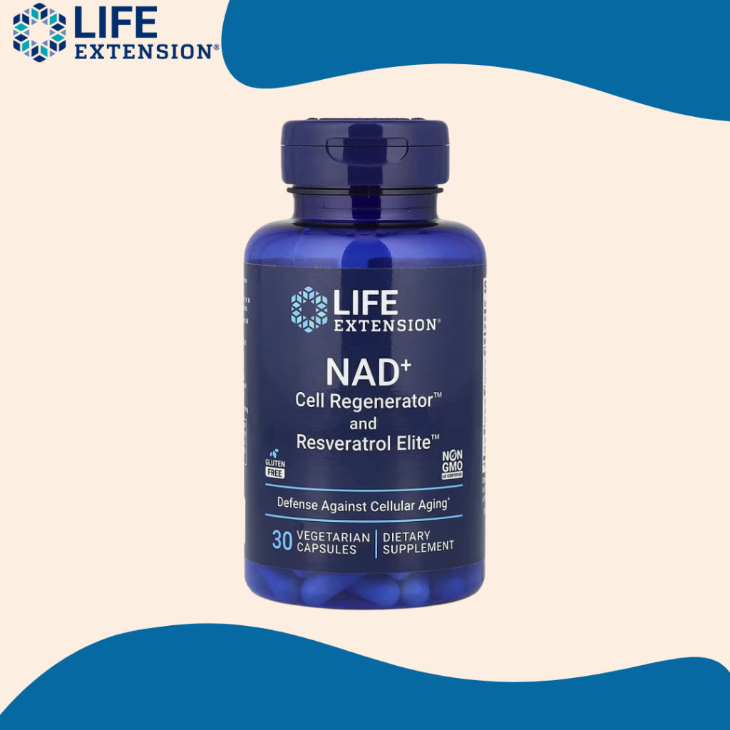 Life Extension, NAD+ Cell Regenerator™ and Resveratrol Elite ( Cognitive and Cardiovascular Health )