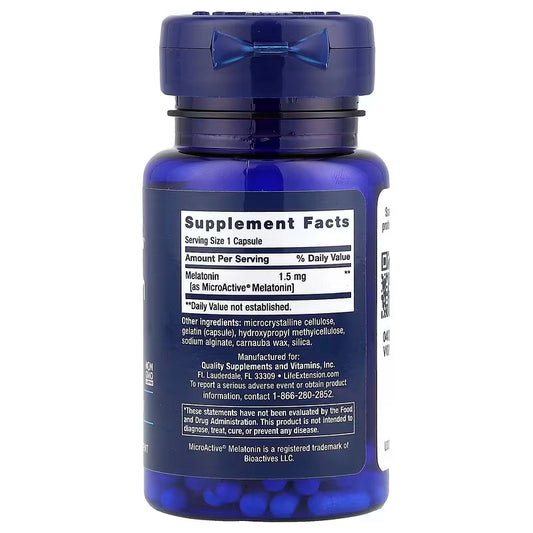 Life Extension, Melatonin IR/XR ( Helps with Falling Asleep More Quickly )