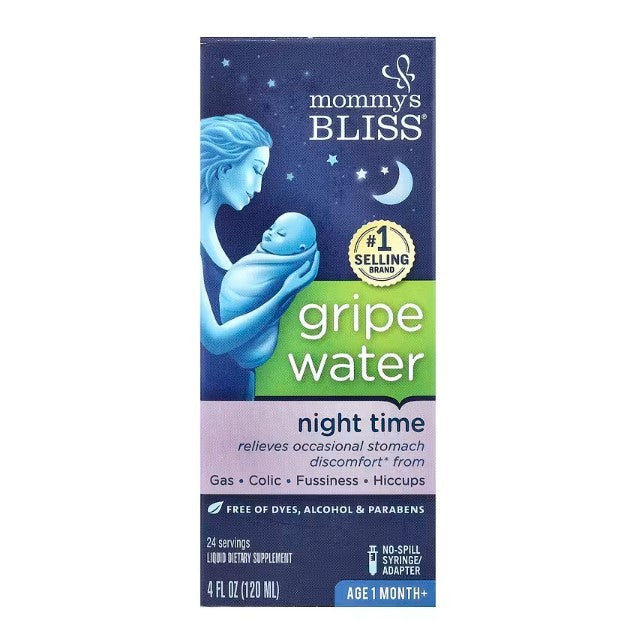 LittleSunshine | Mommy's Bliss, Original Gripe Water,  Night Time, Paci Gel, Relieves Stomach Pain