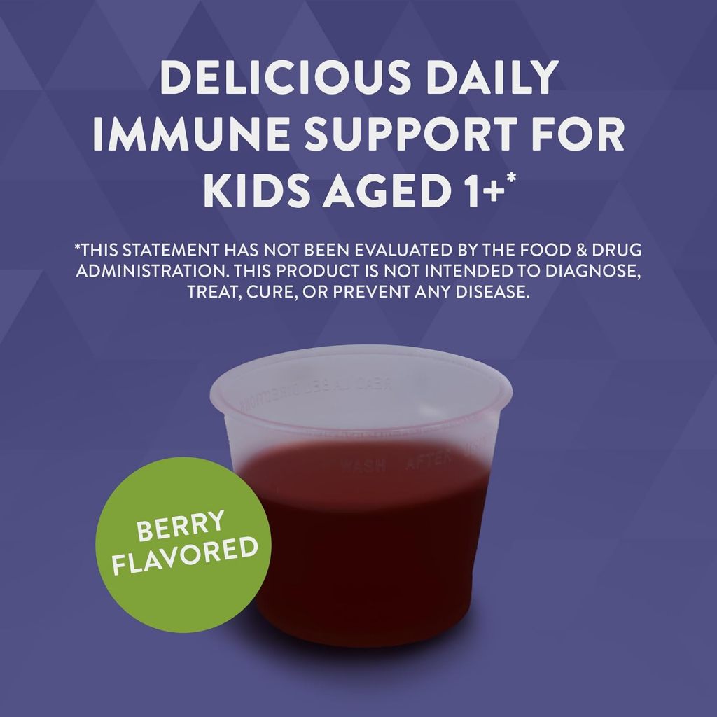 LittleSunshine | Nature's Way, Sambucus® Elderberry, For Kids, Nighttime Syrup With Melatonin,