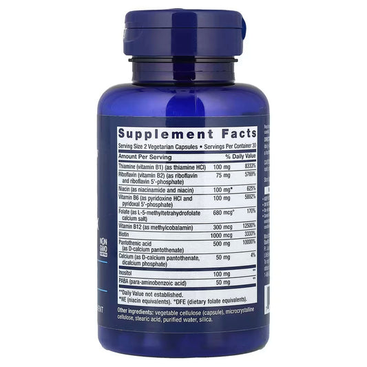 USA Supplements | Life Extension, BioActive Complete B-Complex ( Energy Metabolism Support )