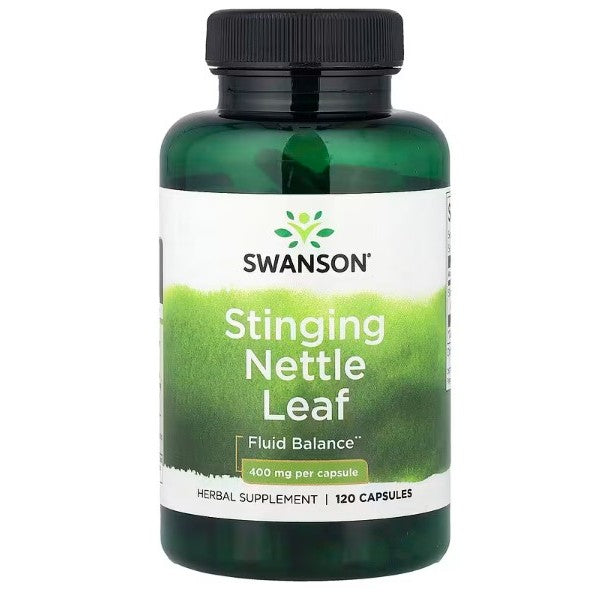 HealthilyYou | Swanson, Stinging Nettle Leaf, 400 mg , 120 Capsules Supports Fluid Balance