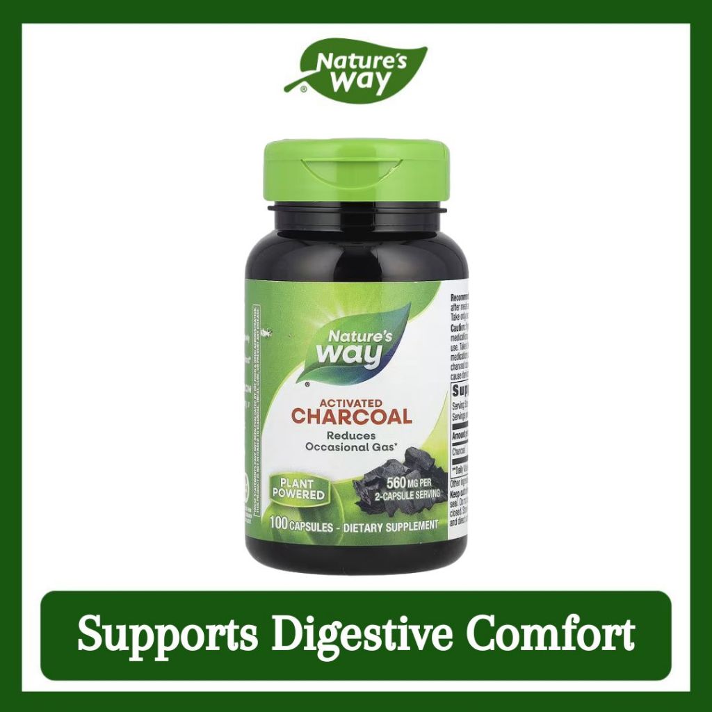 Nature's Way, Activated Charcoal ( Supports Digestive Comfort & Helps Neutralize Toxins )