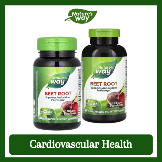 Nature's Way, Beet Root ( Cardiovascular Health, Brain Oxygenation and Focus )