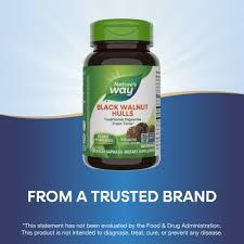 Nature's Way, Black Walnut Hulls ( Helps Soothe Digestive Tract & Supports Natural Detox Process )