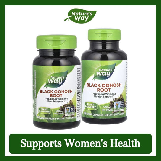 Nature's Way, Black Cohosh Root ( May Provide Support for Menopausal Symptoms and PMS )