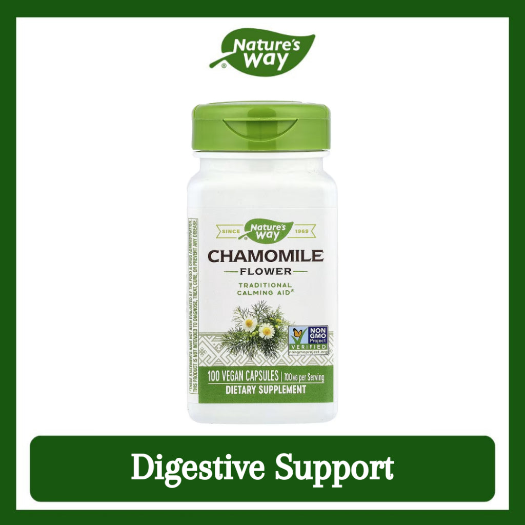 Nature's Way, Chamomile Flower ( Digestive Support & Sleep Aid )