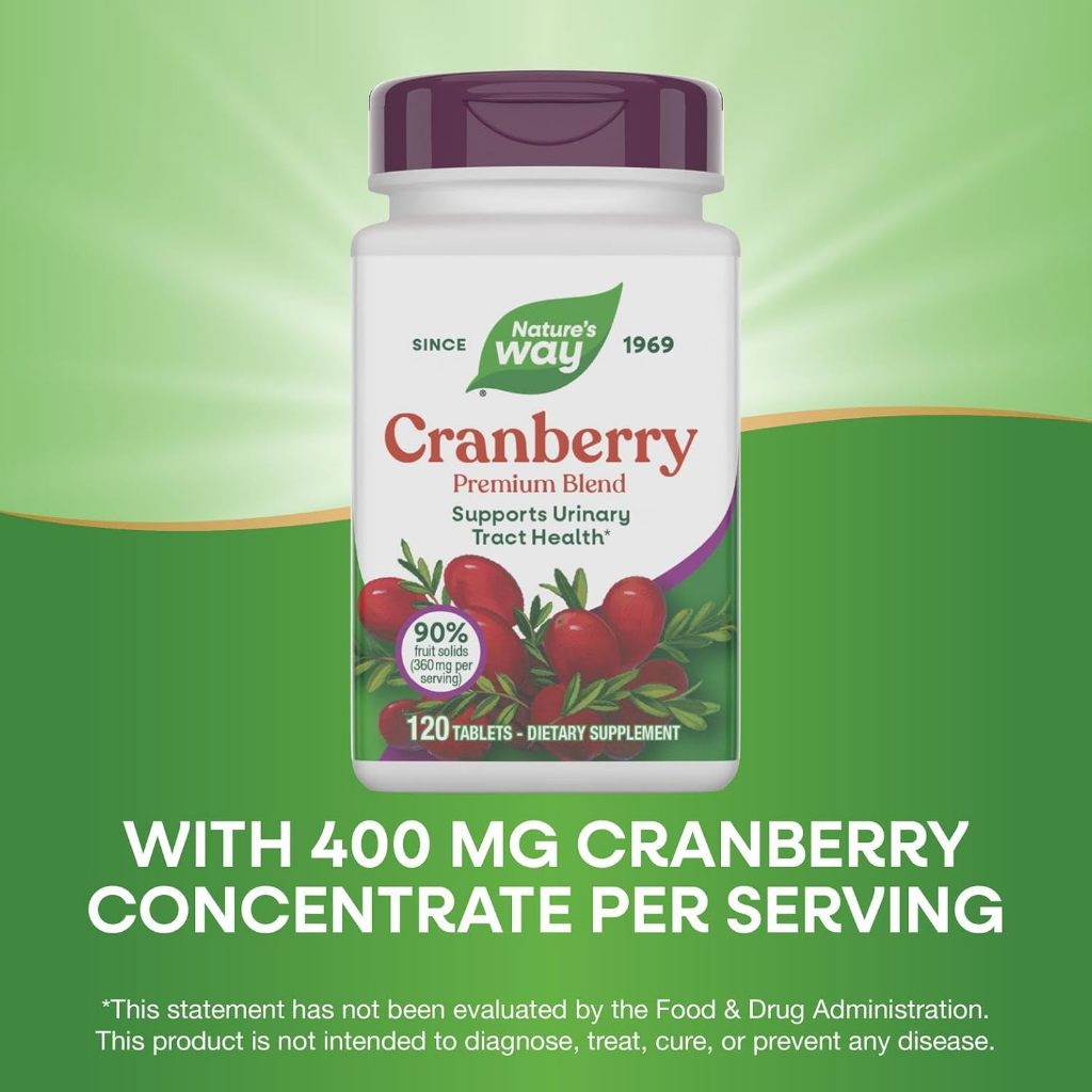 Nature's Way, Cranberry Fruit ( Supports Urinary Tract Health )