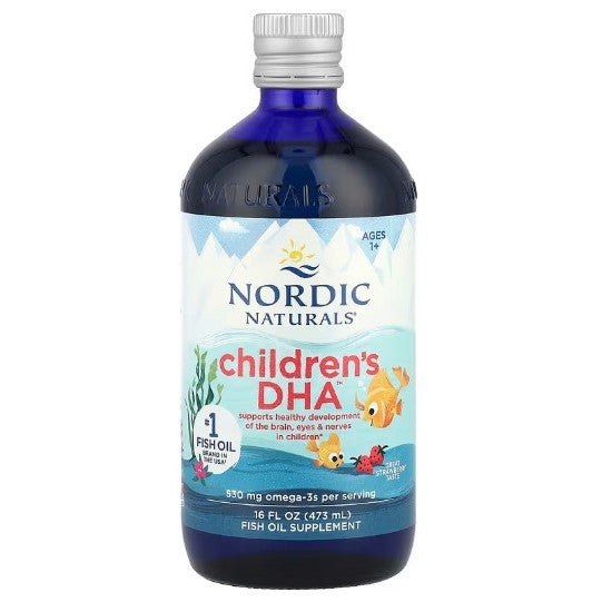 NaturalSolutions | Nordic Naturals, Children's DHA™, Ages 1+, Strawberry, Development of the Brain