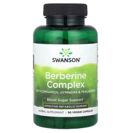 NaturalSolutions | Swanson Berberine Advanced, Curcumin, Complex, Black Pepper Cardiovascular Health