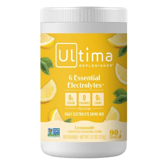 NaturalSolutions | Ultima Replenisher, Electrolyte Mix, Raspberry, Cherry, Orange, Lemon, WaterMelon