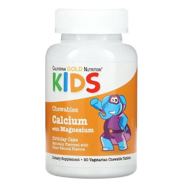 LittleSunshine | NOW Foods, Kid Cal, Orange, California Gold Chewable Calcium with Magnesium