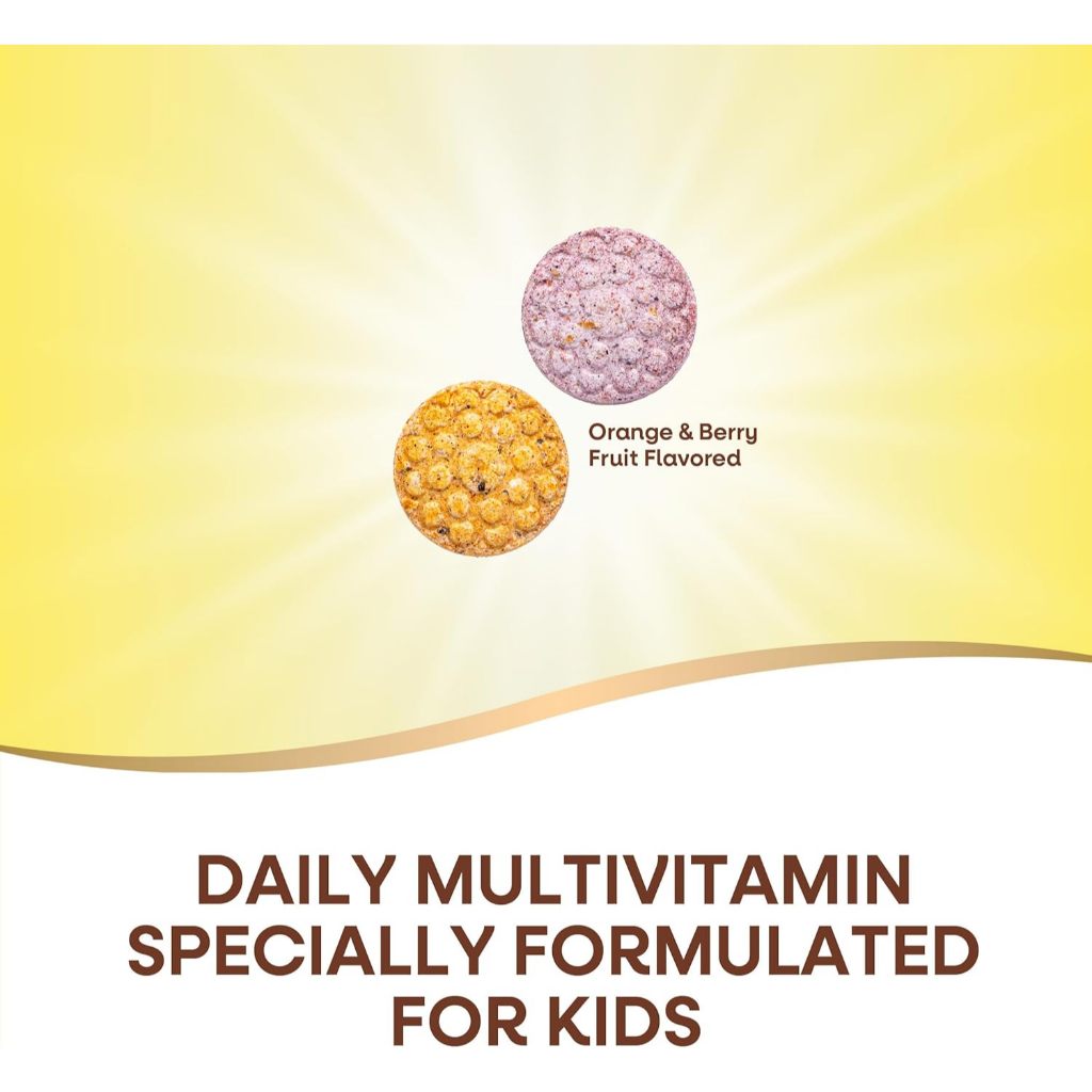 LittleSunshine | Nature's Way, Alive!® Kids, Chewable Multivitamin, Ages 2+, Orange & Berry Fruit,