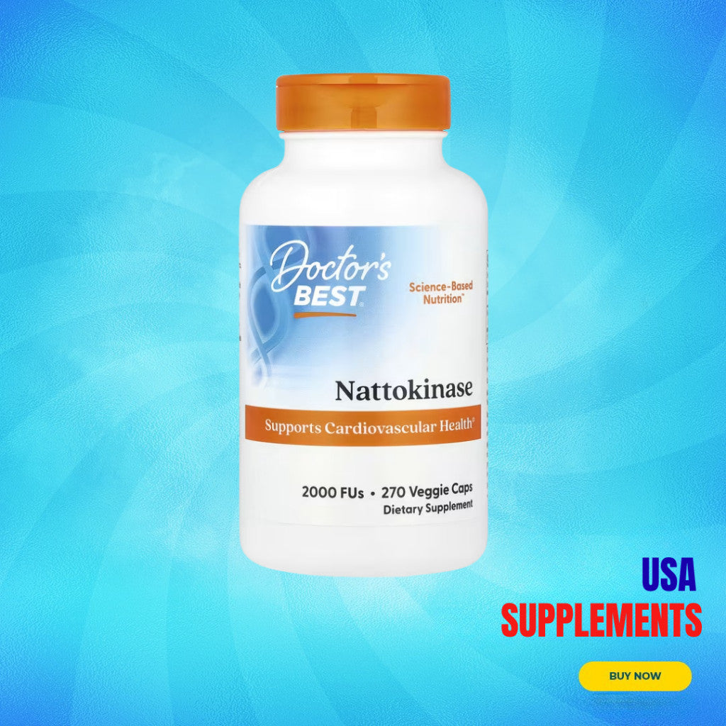 USA Supplements | Doctor's Best, Nattokinase ( Cardiovascular & Circulation Support )