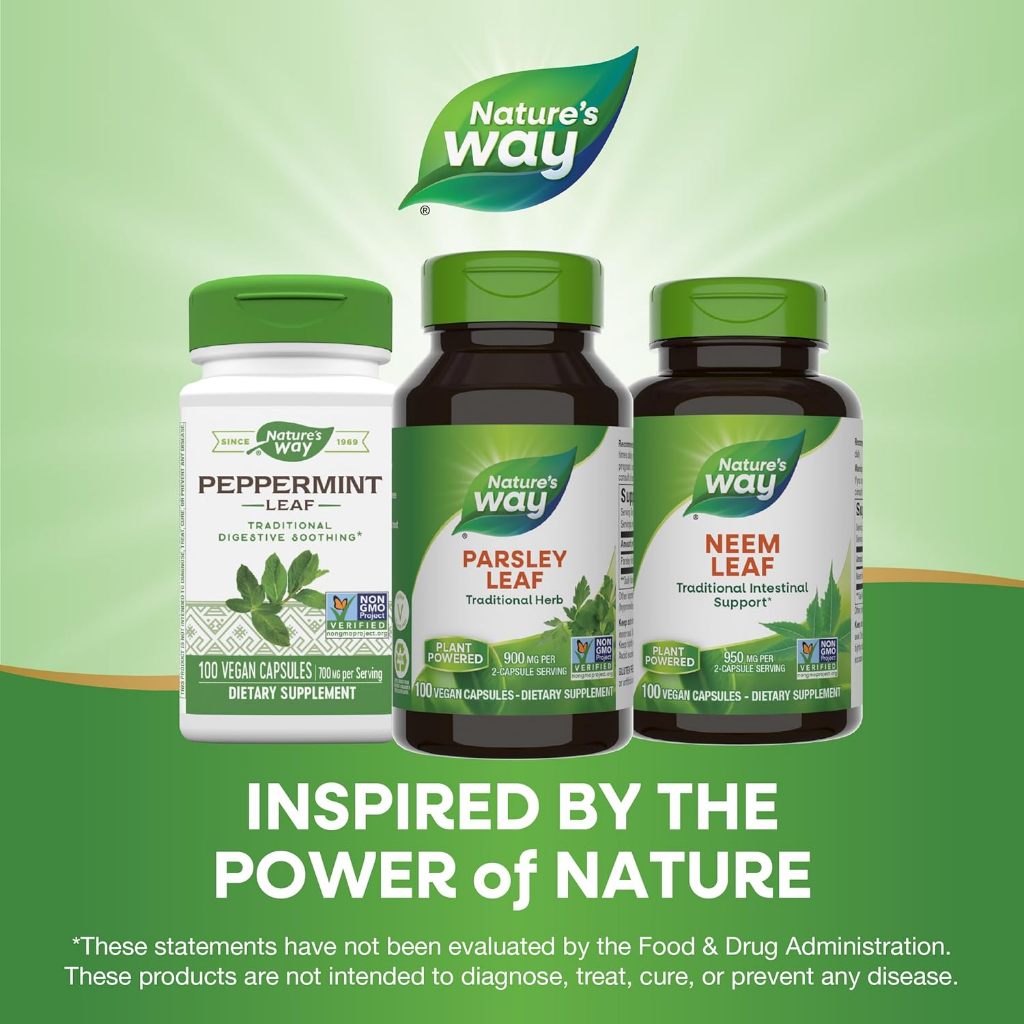 Nature's Way, Parsley Leaf ( Digestive Support & Broad Health Support )