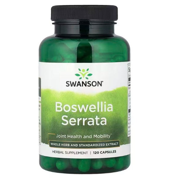 HealthilyYou | Swanson, Boswellia Serrata, 120 Capsules, Joint Health and Mobility