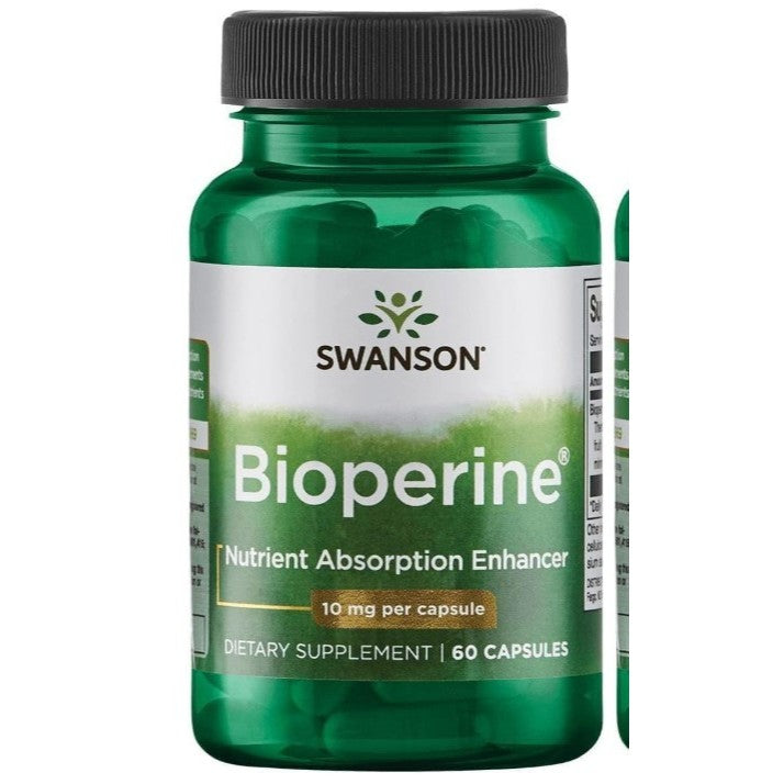 HealthilyYou | Swanson, BioPerine®, 10 mg, 60 Capsules Boosts Nutrient Absorption