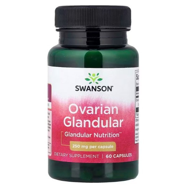 Healthily You | Swanson, Ovarian Glandular, 250 mg, 60 Capsules Hormonal Balance & Menstrual Health