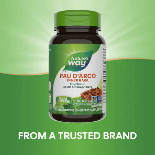 Nature's Way, Pau d'Arco Inner Bark ( Natural Anti-Inflammatory & Antioxidant Effects )