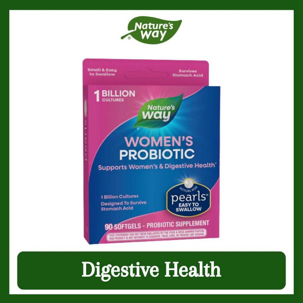 Nature's Way, Women's Probiotic ( Digestive Health, Urinary Tract Support & Immune System Support )