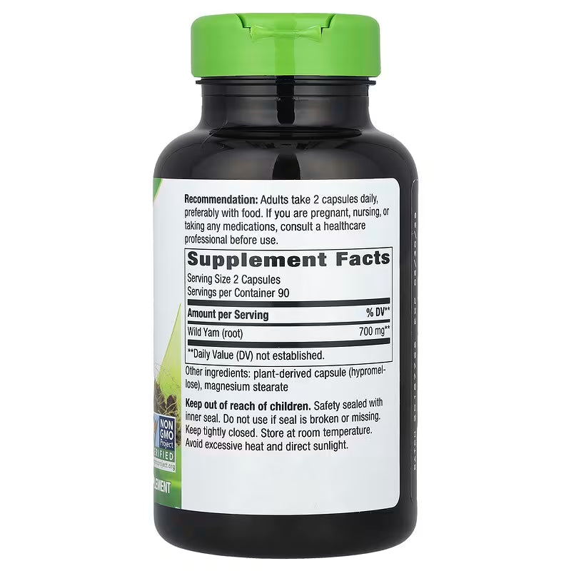Nature's Way, Wild Yam Root ( Women's Traditional Health Support )
