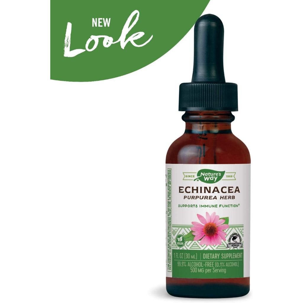 Nature's Way, Echinacea, 500 mg, 1 fl oz ( Immune System Support & Antioxidant Protection )