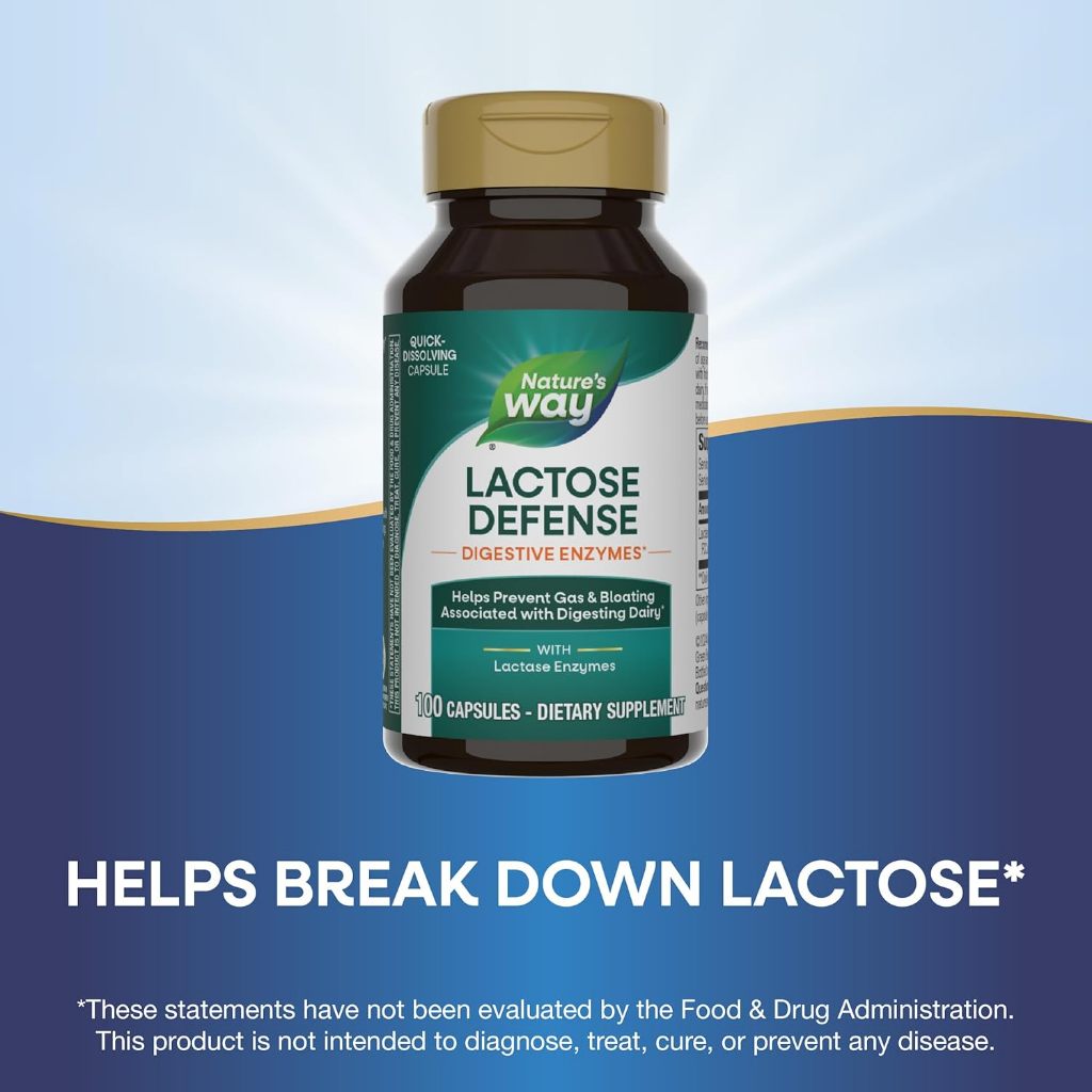 Nature's Way, Lactose Defense ( Reduces Digestive Discomfort )