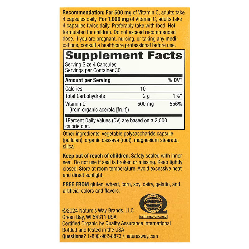 Nature's Way, Alive!®, Vitamin C ( Immune & Antioxidant Support )