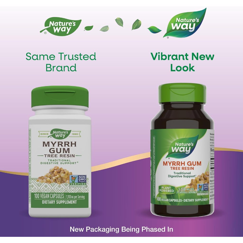 Nature's Way, Myrrh Gum, Tree Resin ( Digestive Support & Antioxidant Properties )