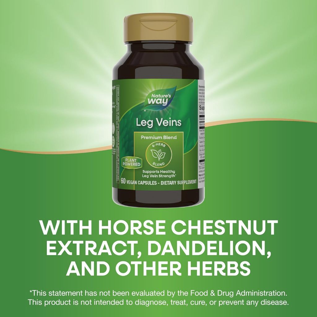 Nature's Way, Premium Blend, Leg Veins (May Help Support Vein Health and Circulation )