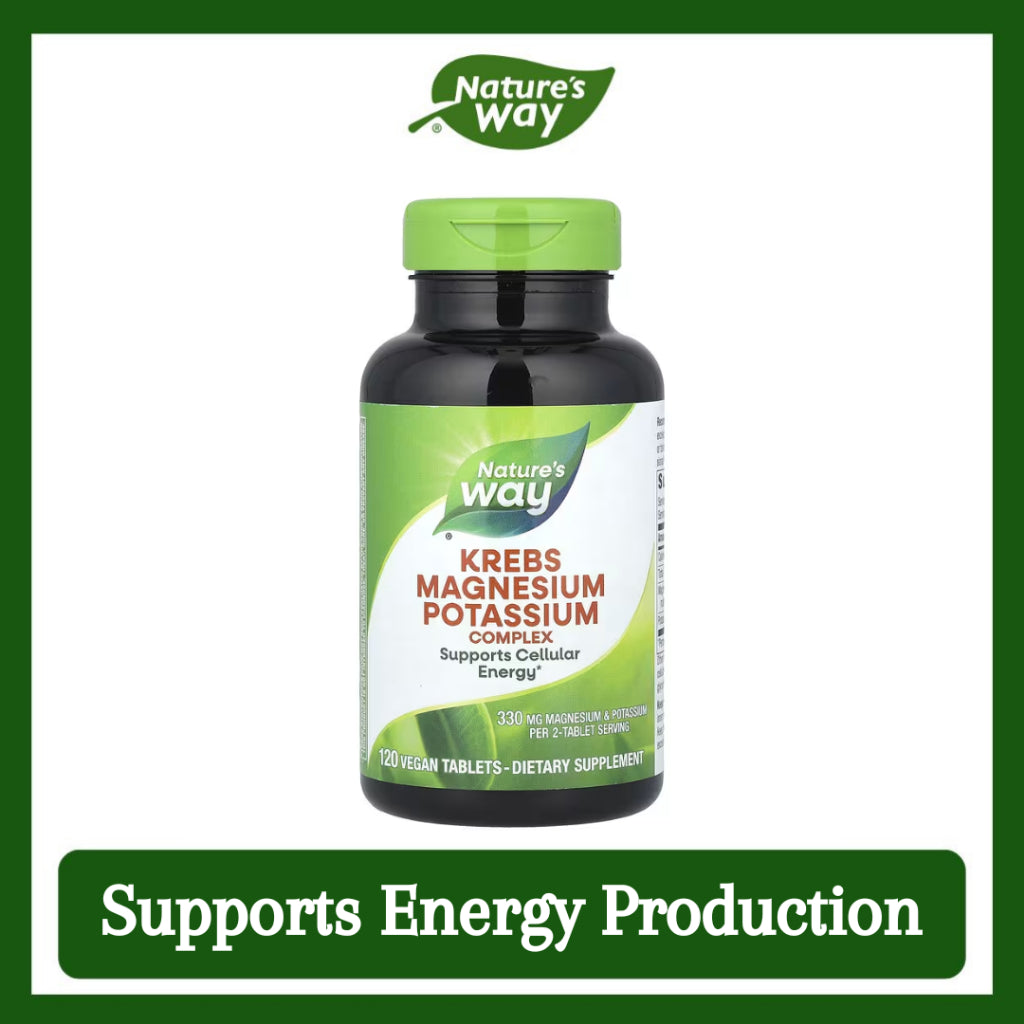 Nature's Way, Krebs Magnesium Potassium Complex ( Supports Energy Production at the Cellular Level )