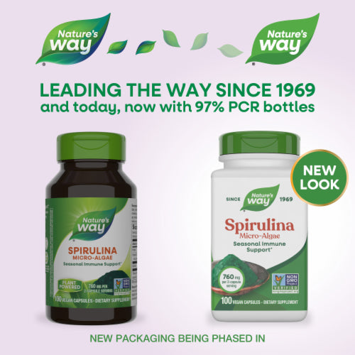 LowCostPH | Nature's Way, Spirulina Micro-Algae ( Antioxidant Properties & Seasonal Immune Support )