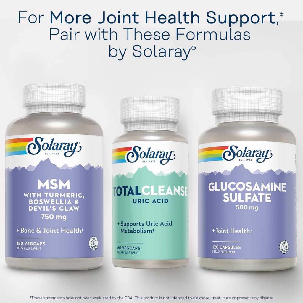 NaturalSolutions | Solaray, Total Cleanse, Colon, Liver, Lymph, Uric Acid, + Supports Uric Acid