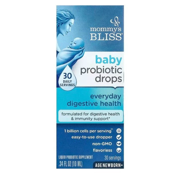 LittleSunshine | Mommy's Bliss, Baby Constipation Ease + Probiotics, Baby Probiotic Drops, Digestive