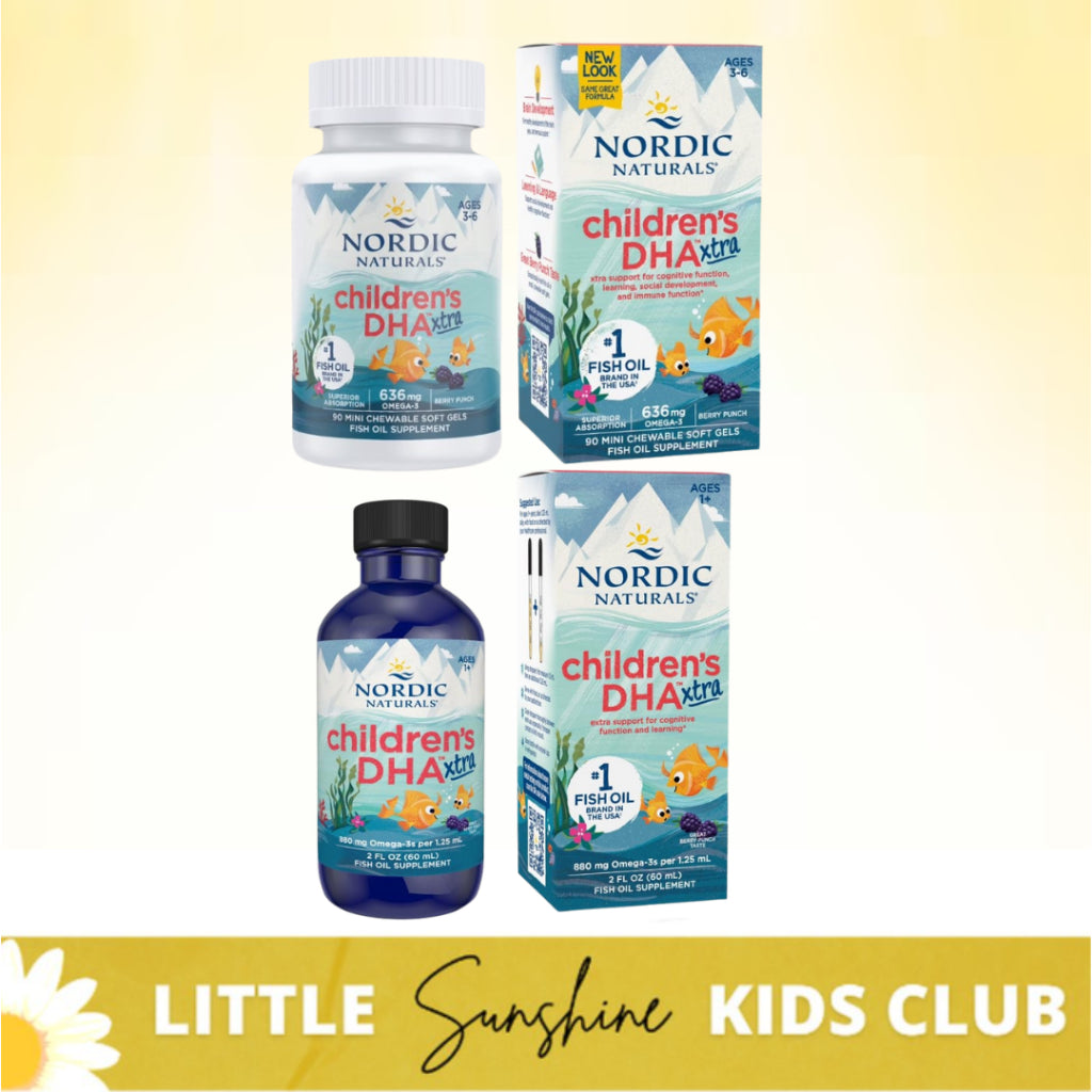 LittleSunshine | Nordic Naturals, Children's DHA Xtra, Ages 3-6 Extra Support for Cognitive Function